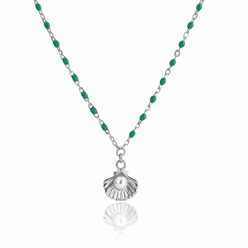 Collier Coquillage Perlé Nacréa - Argent Sterling 925