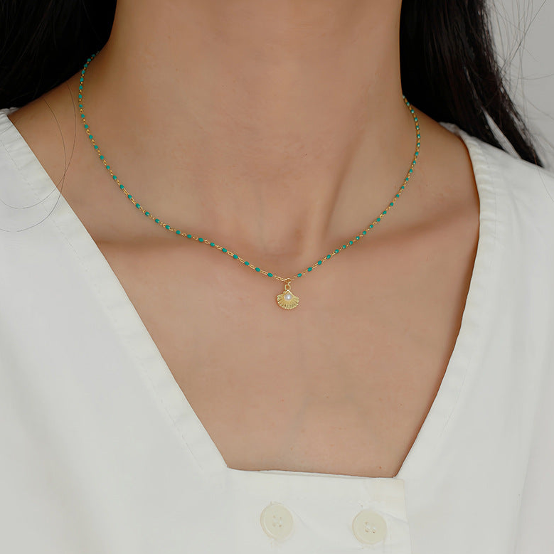 Collier Coquillage Perlé Nacréa - Argent Sterling 925